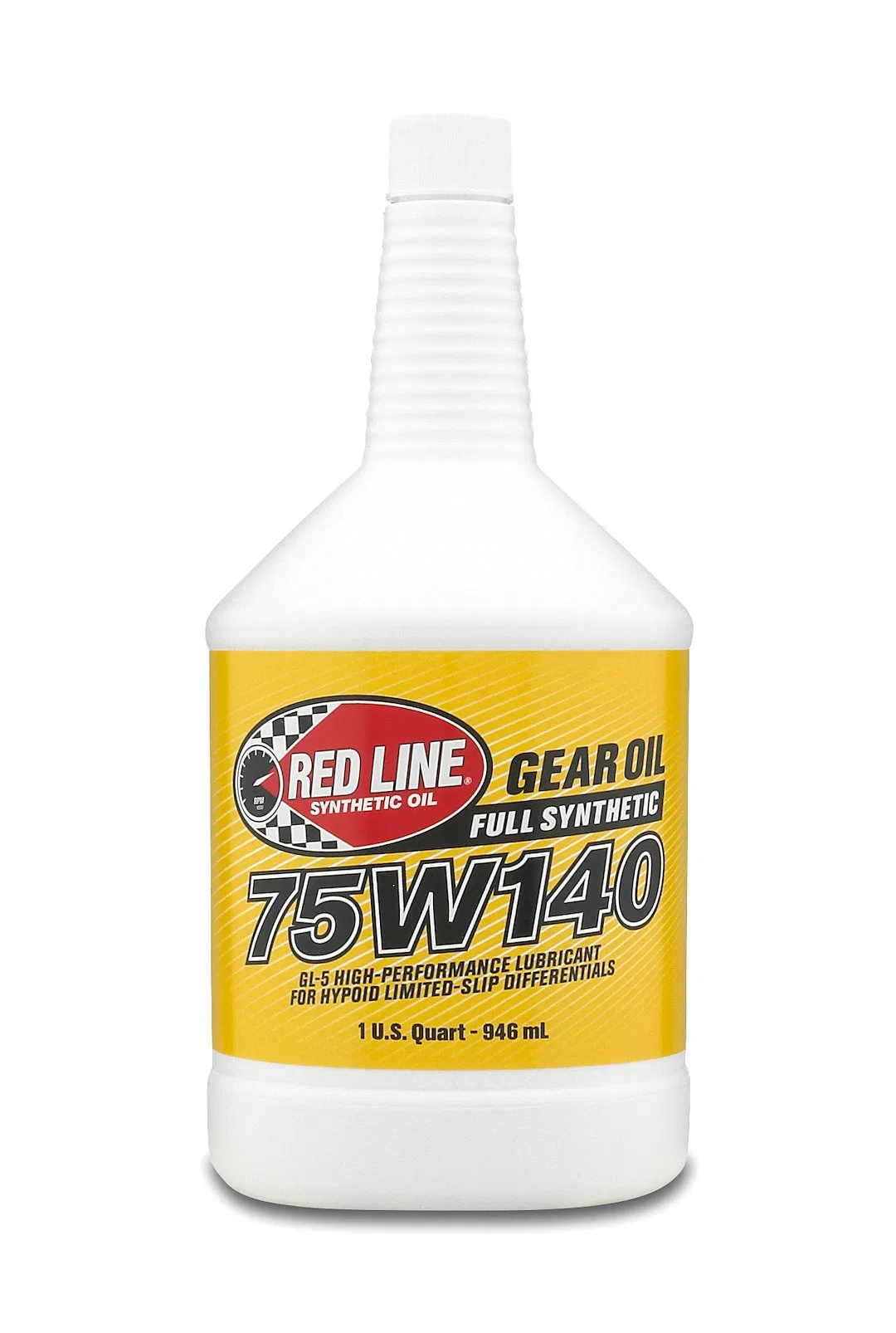 57914 – RED LINE Gear Oil, Single 1 Quart Bottle 75W-140 Synthetic GL-5 Gear Oil